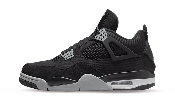 2022 Air Jordan Retro 4 "Black Canvas"