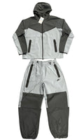 Nike Tech Woven Oversized Set "Grey/Black"