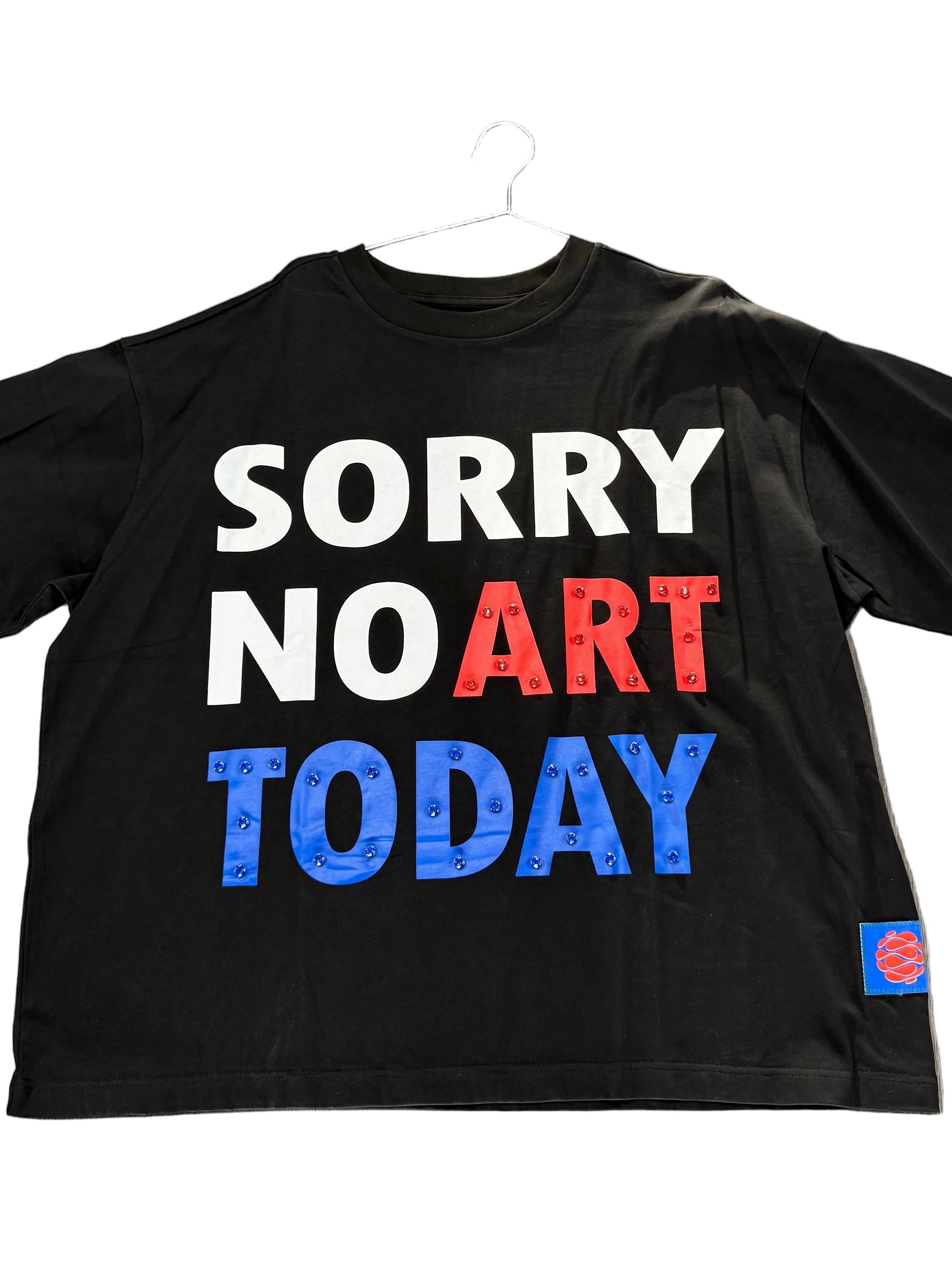Sorry No Art Today Tee “Black”
