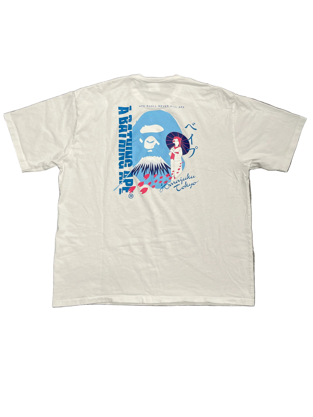 Bape Japan Culture Souvenir Tee "White