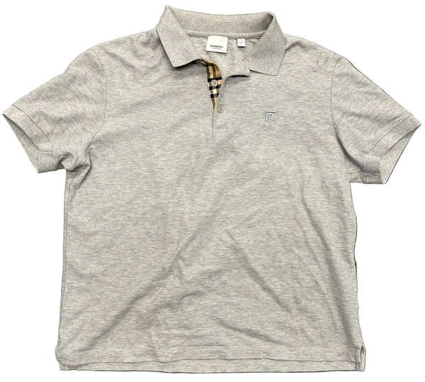 Burberry Monogram Motif Polo Shirt "Grey"