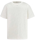 Dior Oblique Terry Cotton Jacquard Tee "Off White"