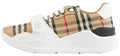 Burberry Check Leather Sneaker "Beige"