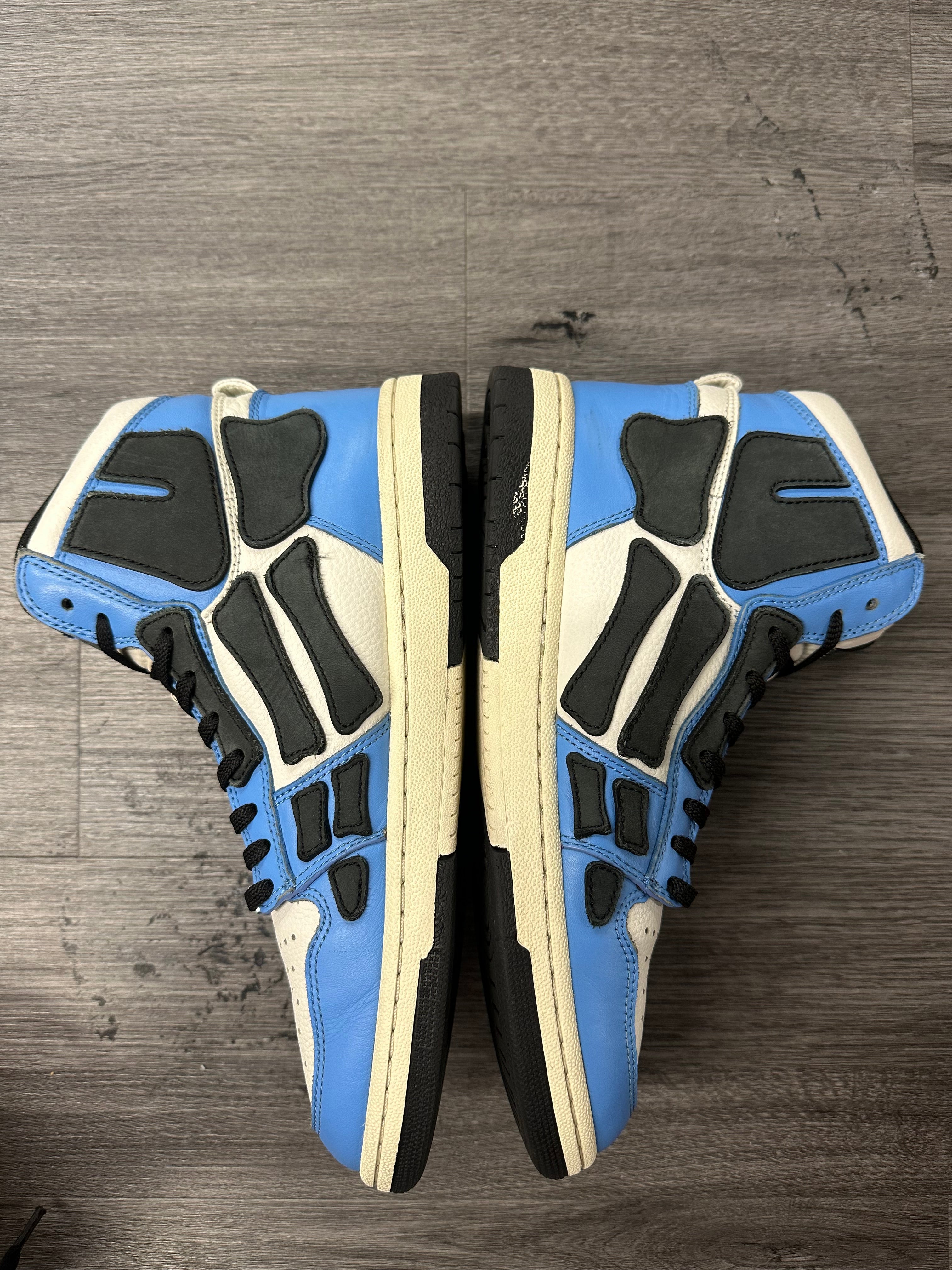 Amiri High Skel "Blue/White