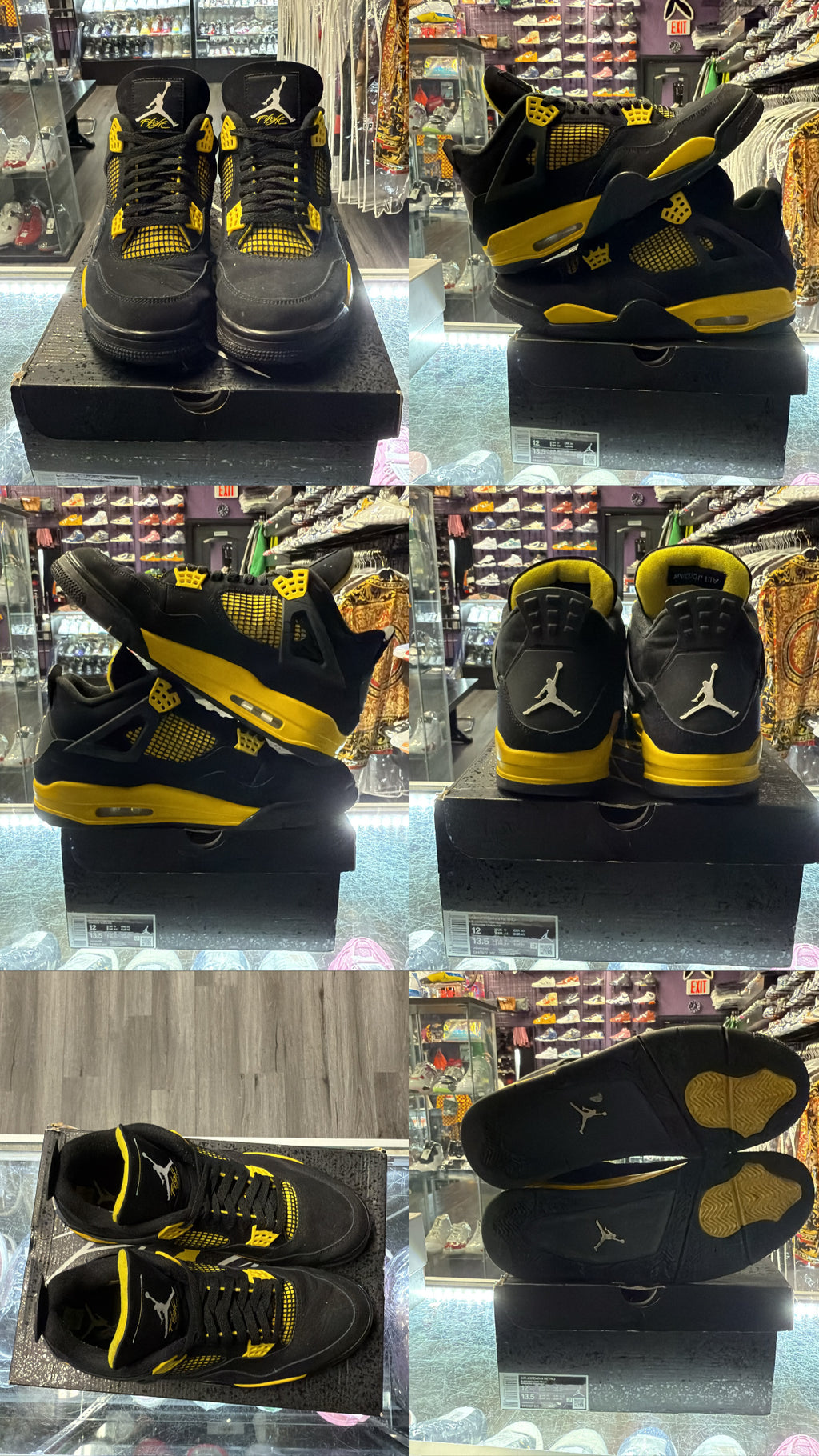 2023 Air Jordan Retro 4 "Thunder"