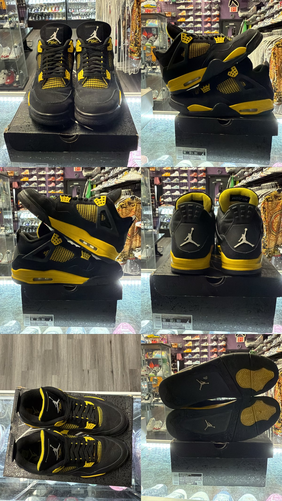 2023 Air Jordan Retro 4 "Thunder"