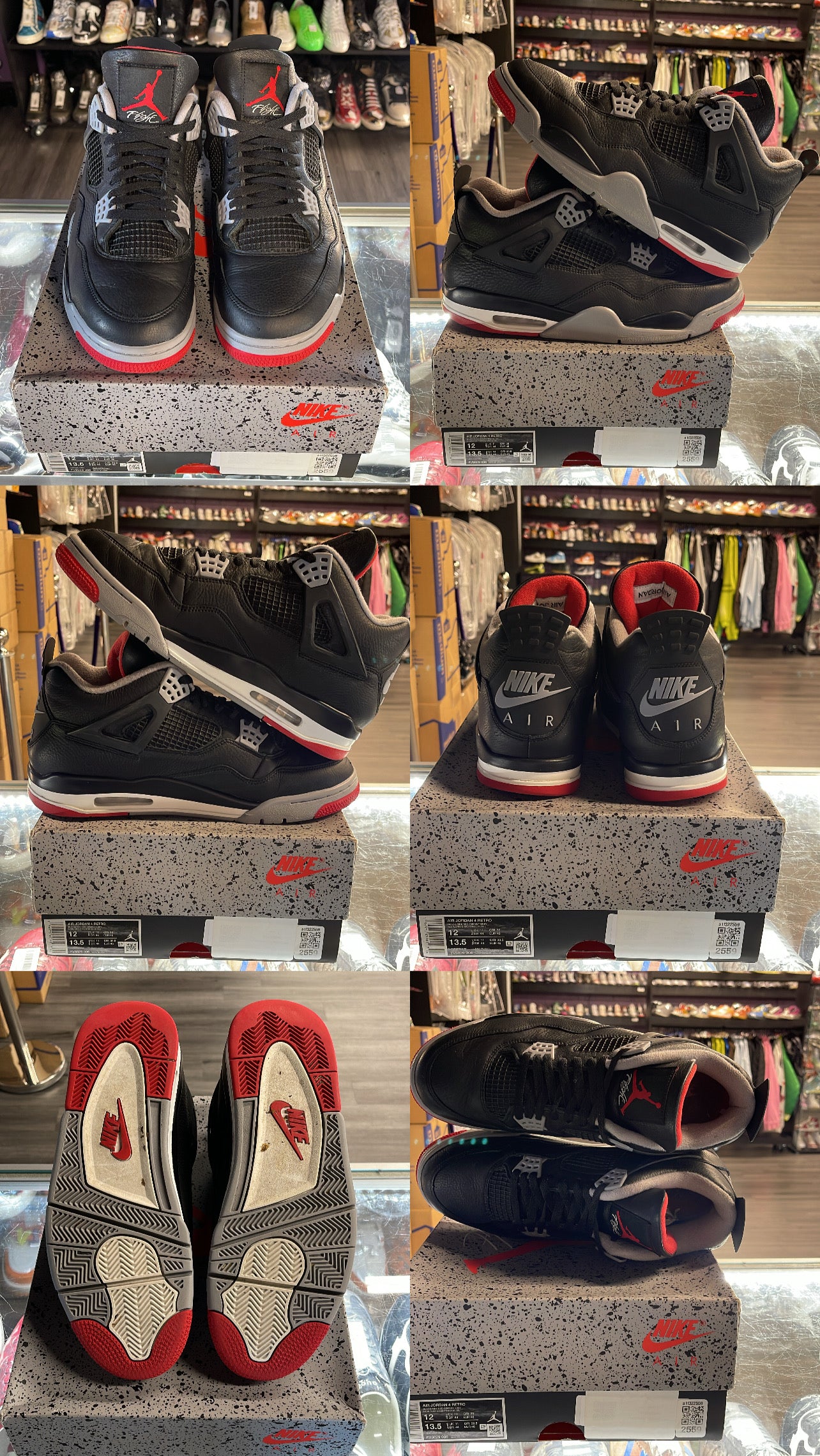 2024 Air Jordan Retro 4 "Reimagined Bred"