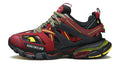 Balenciaga Track "Burgundy/Yellow"