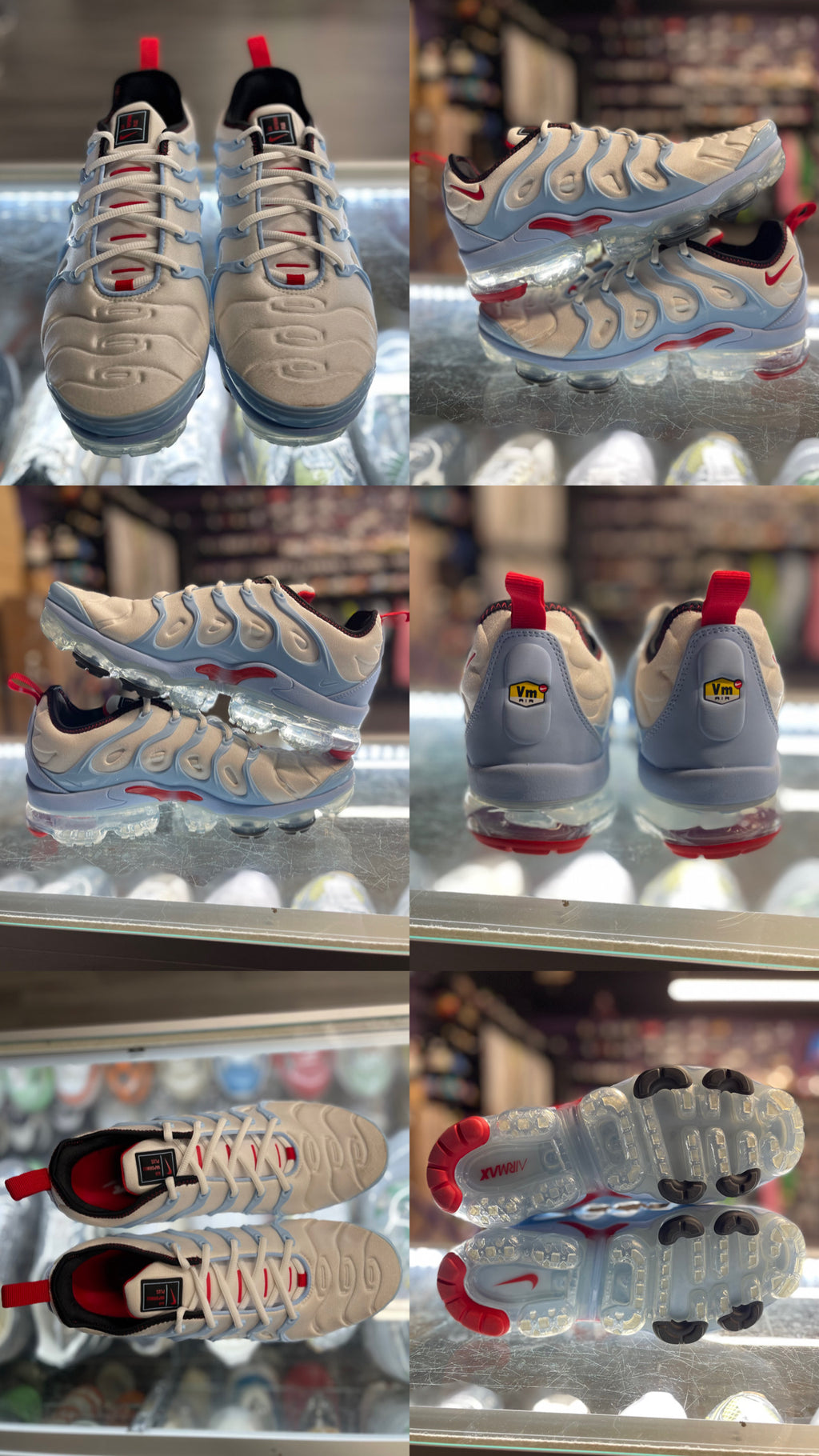 2020 Nike VaporMax Plus "University Red"