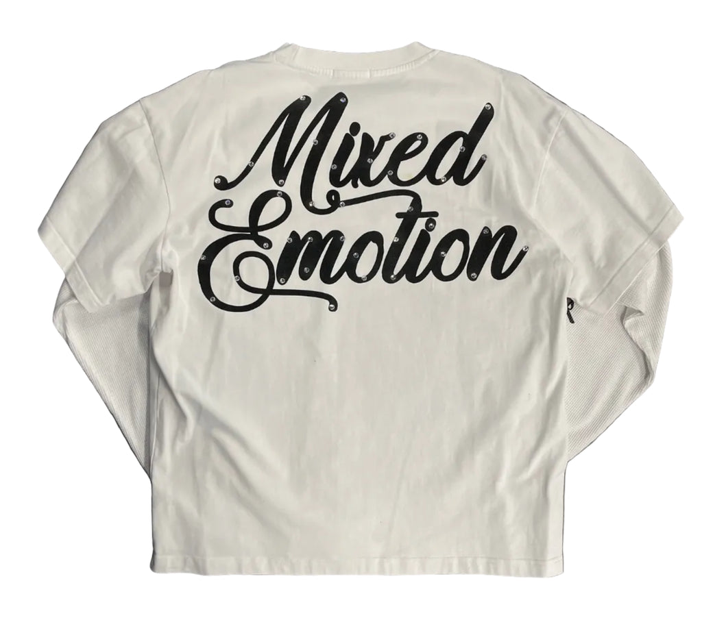 Mixed Emotions Tee L/S "Cupid White"