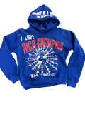 Rich Groupies Spider Hoodie "Blue"