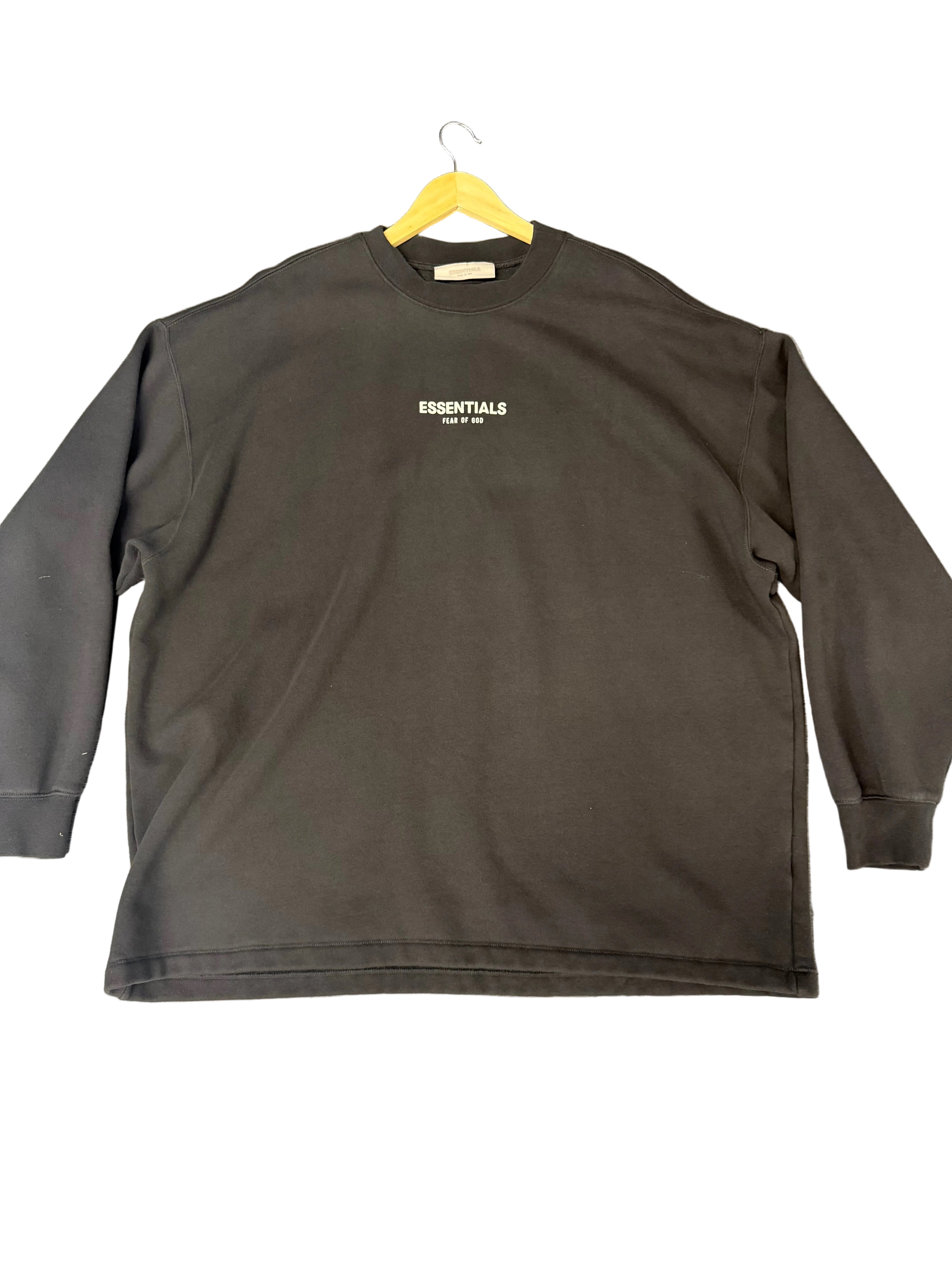 Classic Crewneck Sweatshirt Fear of God Essentials DARK GREY