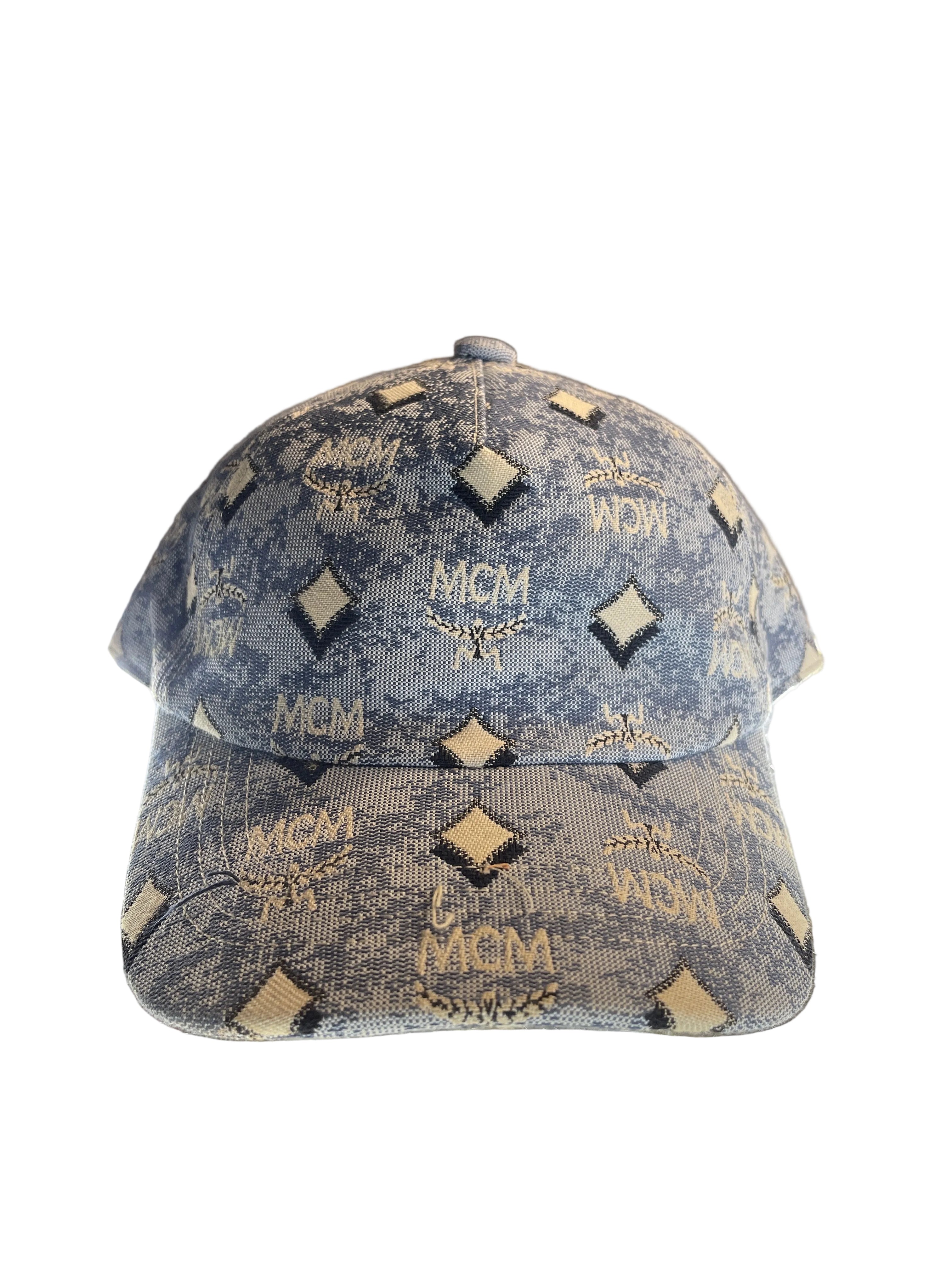 MCM Denim Hat "Blue"
