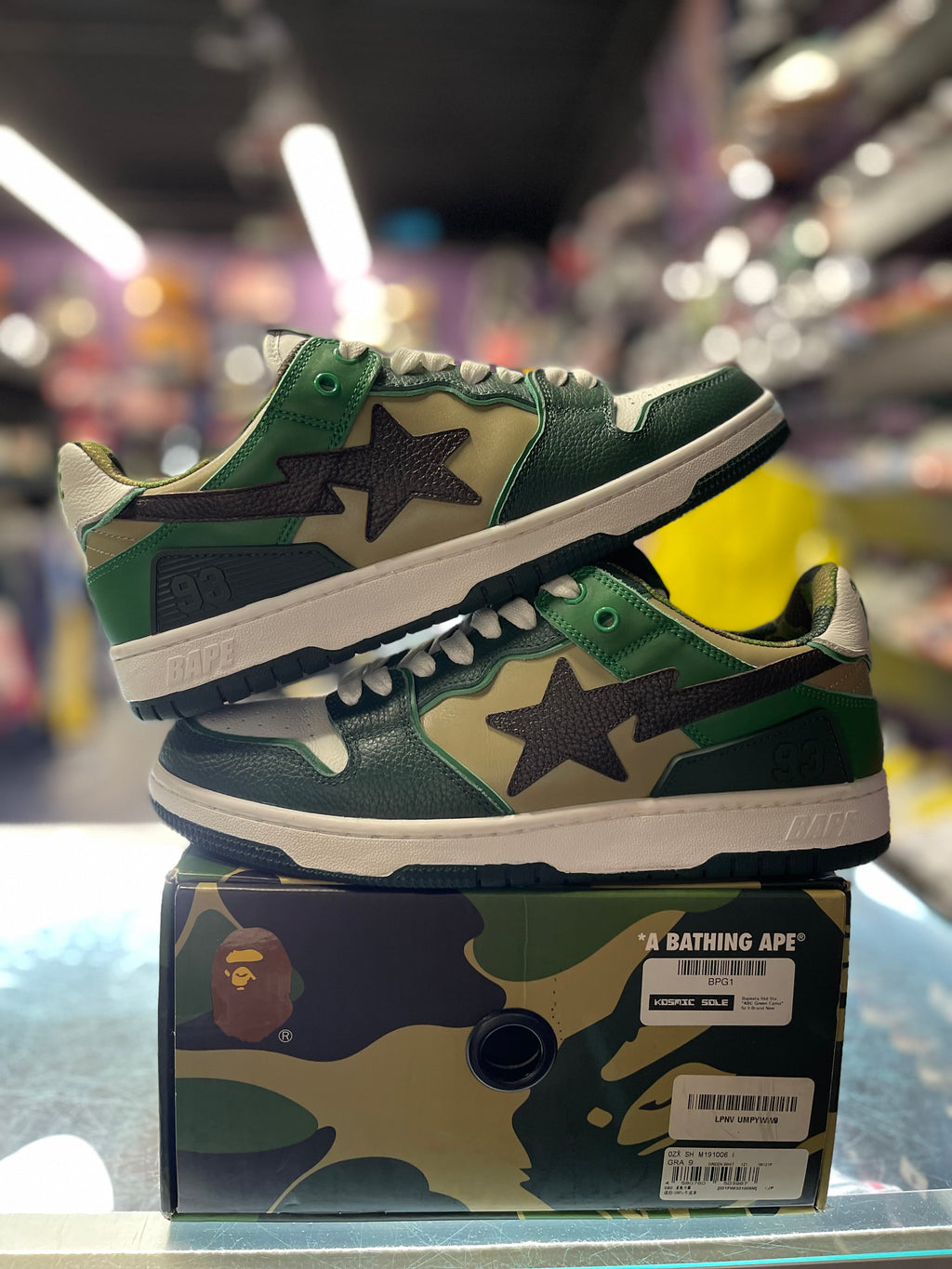 A Bathing Ape Sk8 "Green/Brown"