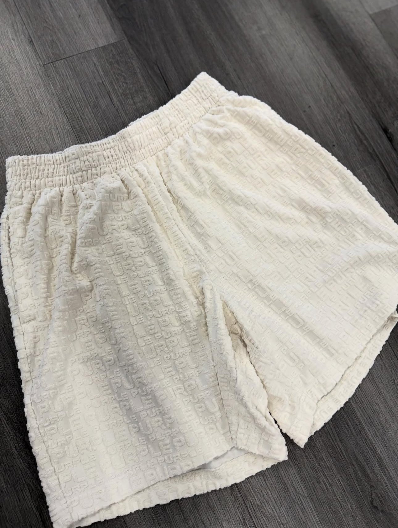 PURPLE Brand Shorts "White"