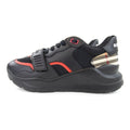 Burberry Ramsey Sneaker "Black Red Leather Design"