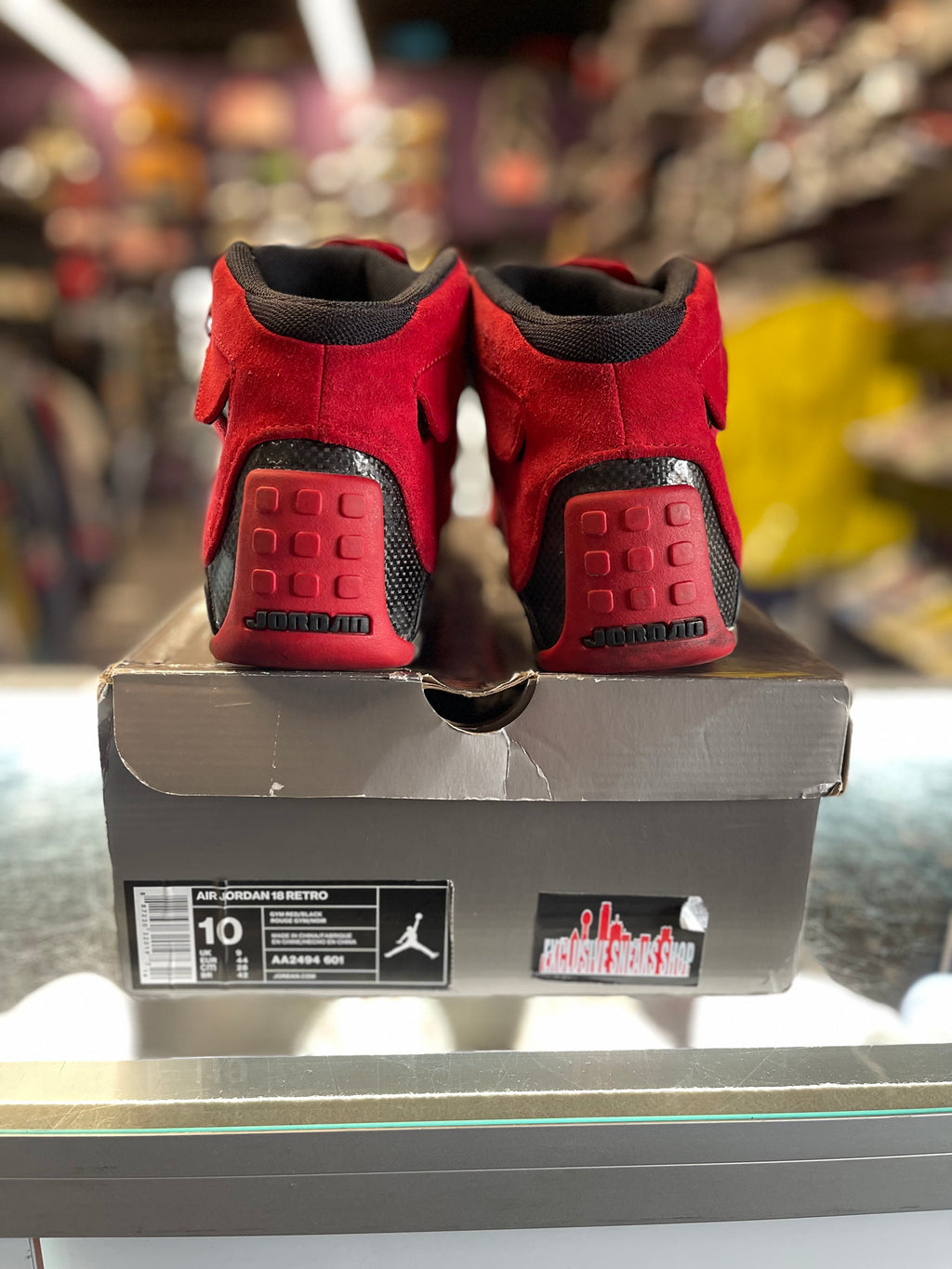 2018 Air Jordan Retro 18 “Toro”