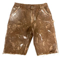 Carhart Shorts "Chalk Splat Brown"