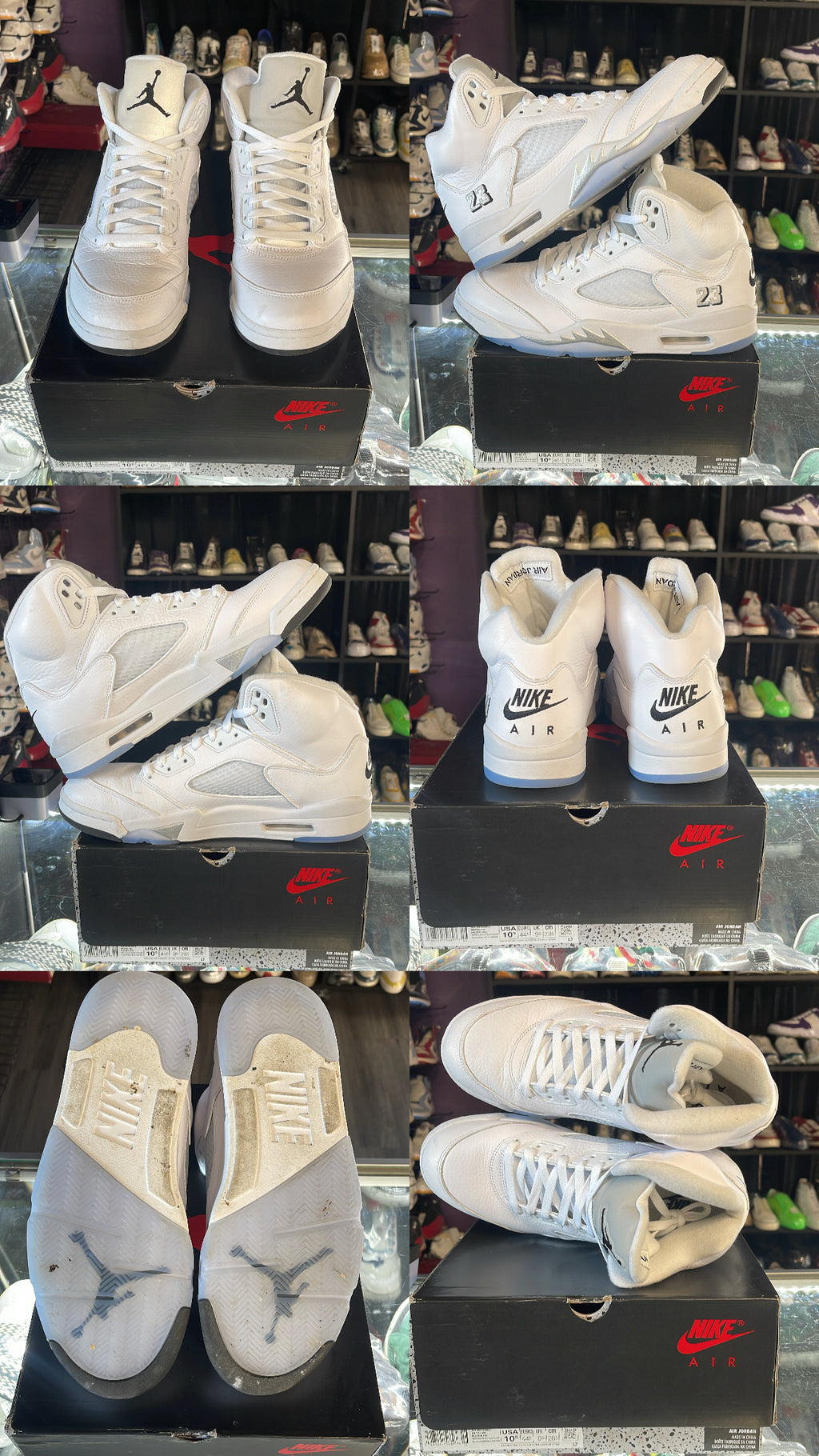 2026 Air Jordan Retro 5 "White Metallic"