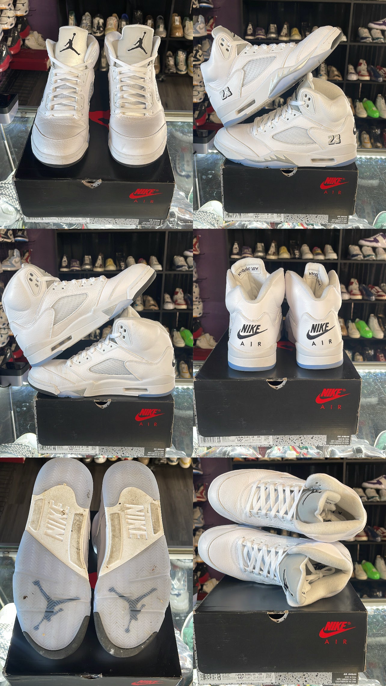 2026 Air Jordan Retro 5 "White Metallic"