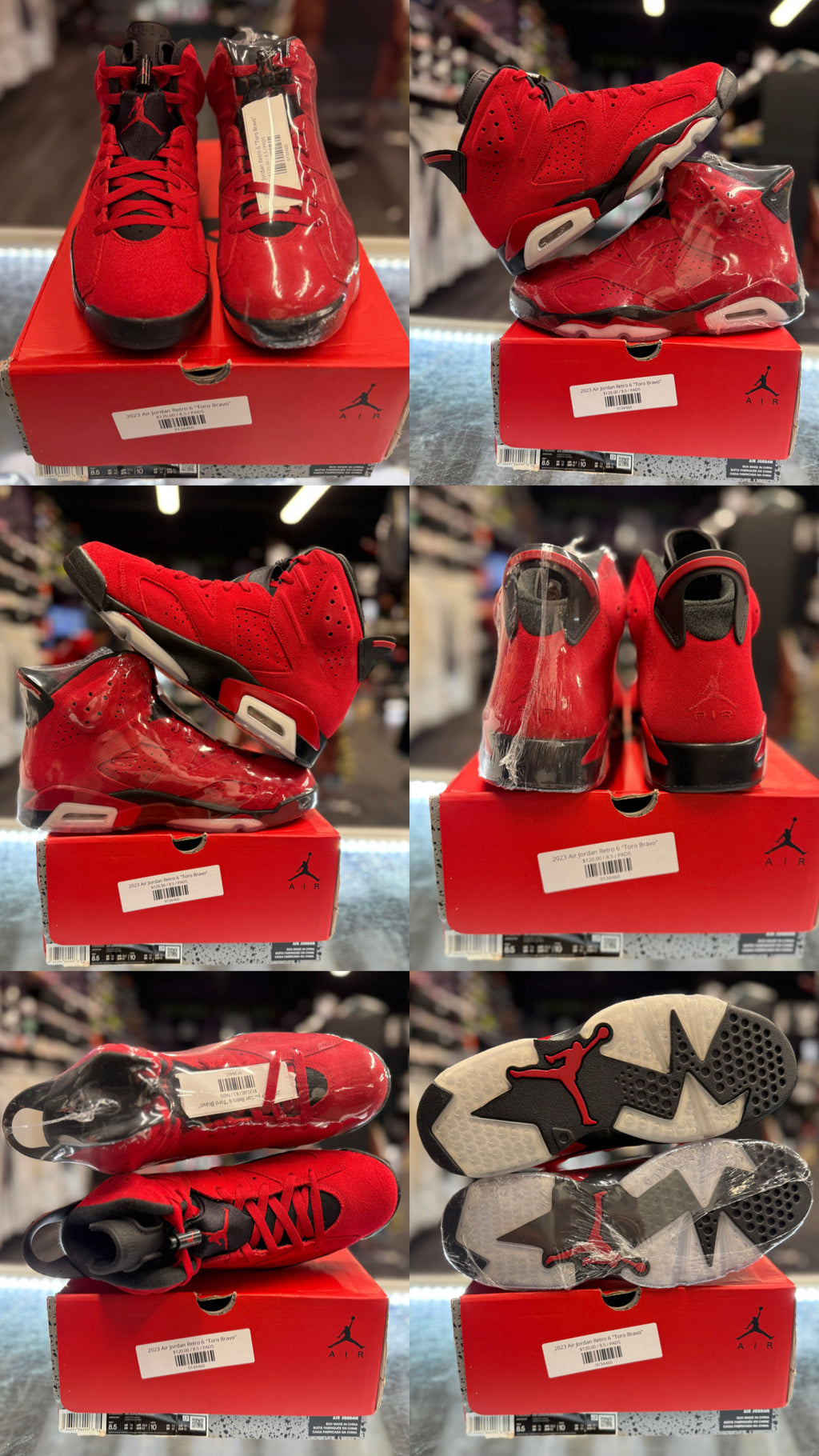 2023 Air Jordan Retro 6 "Toro Bravo"