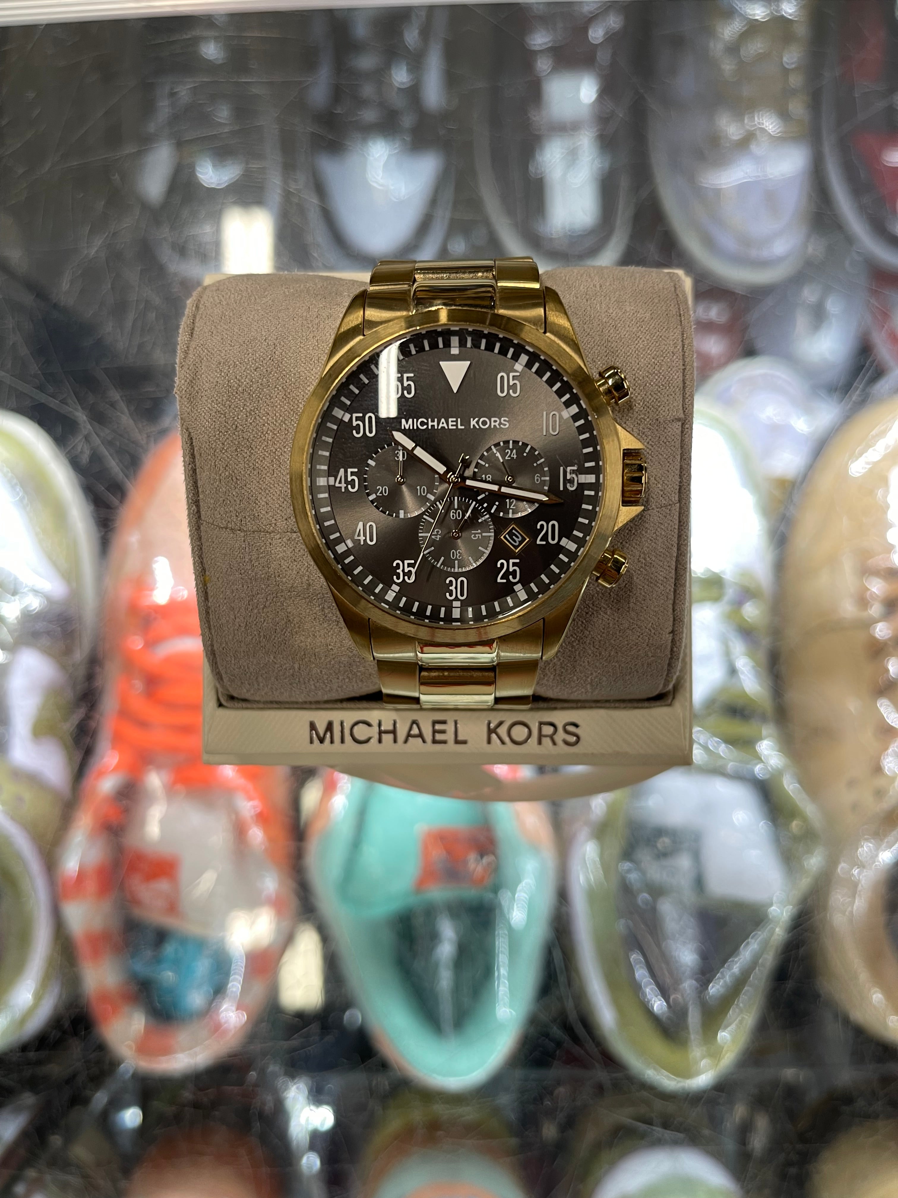 Michael Kors Gage Watch Gold-Tone