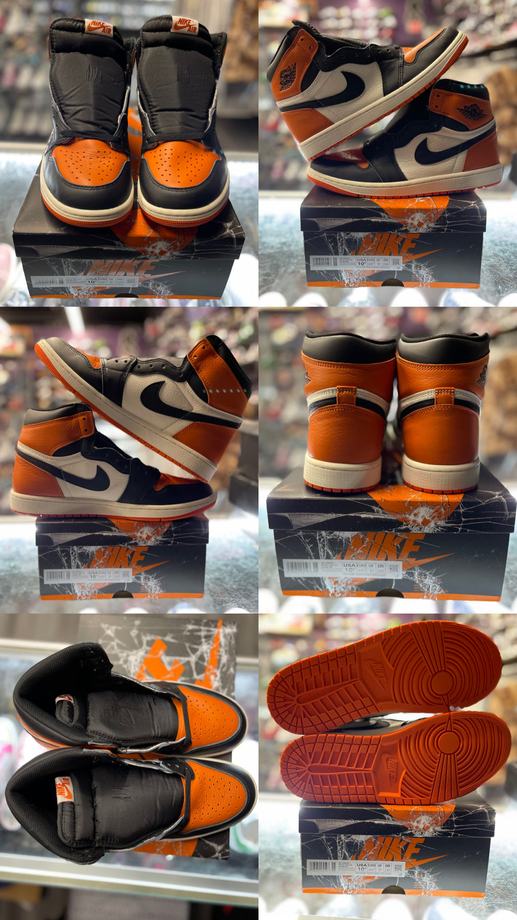 2025 Air Jordan Retro 1 High OG "Shattered Backboard"