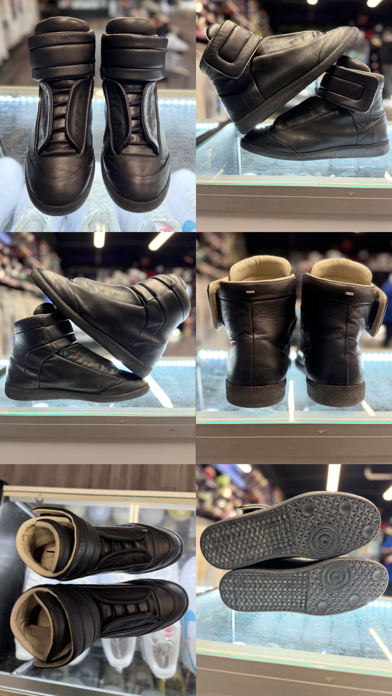 Maison Margiela "Black High Top"