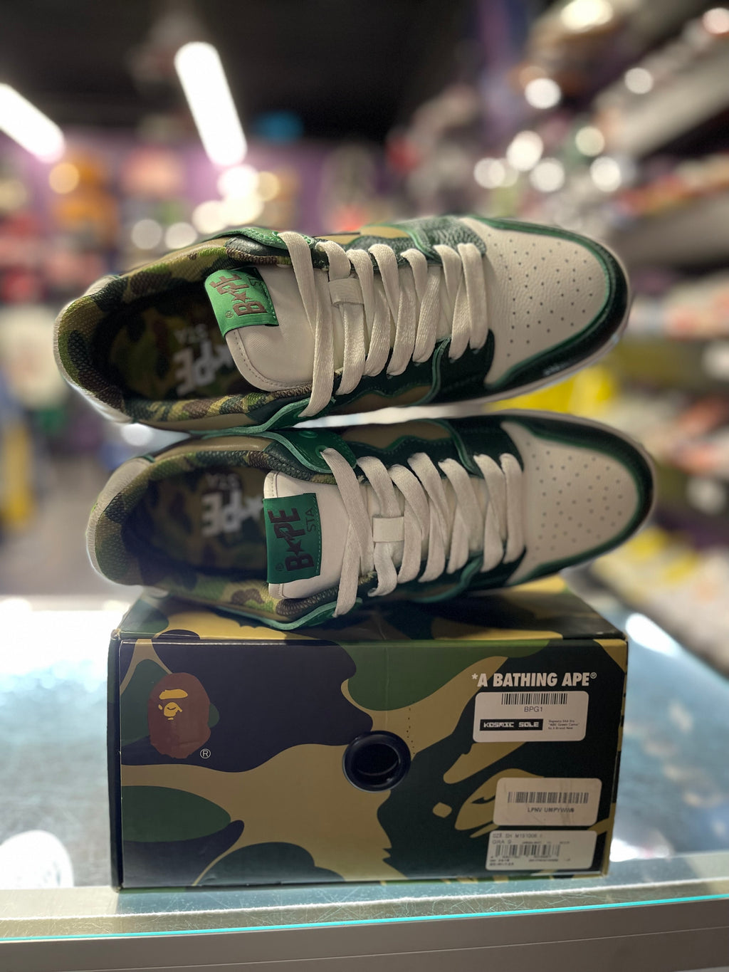 A Bathing Ape Sk8 "Green/Brown"