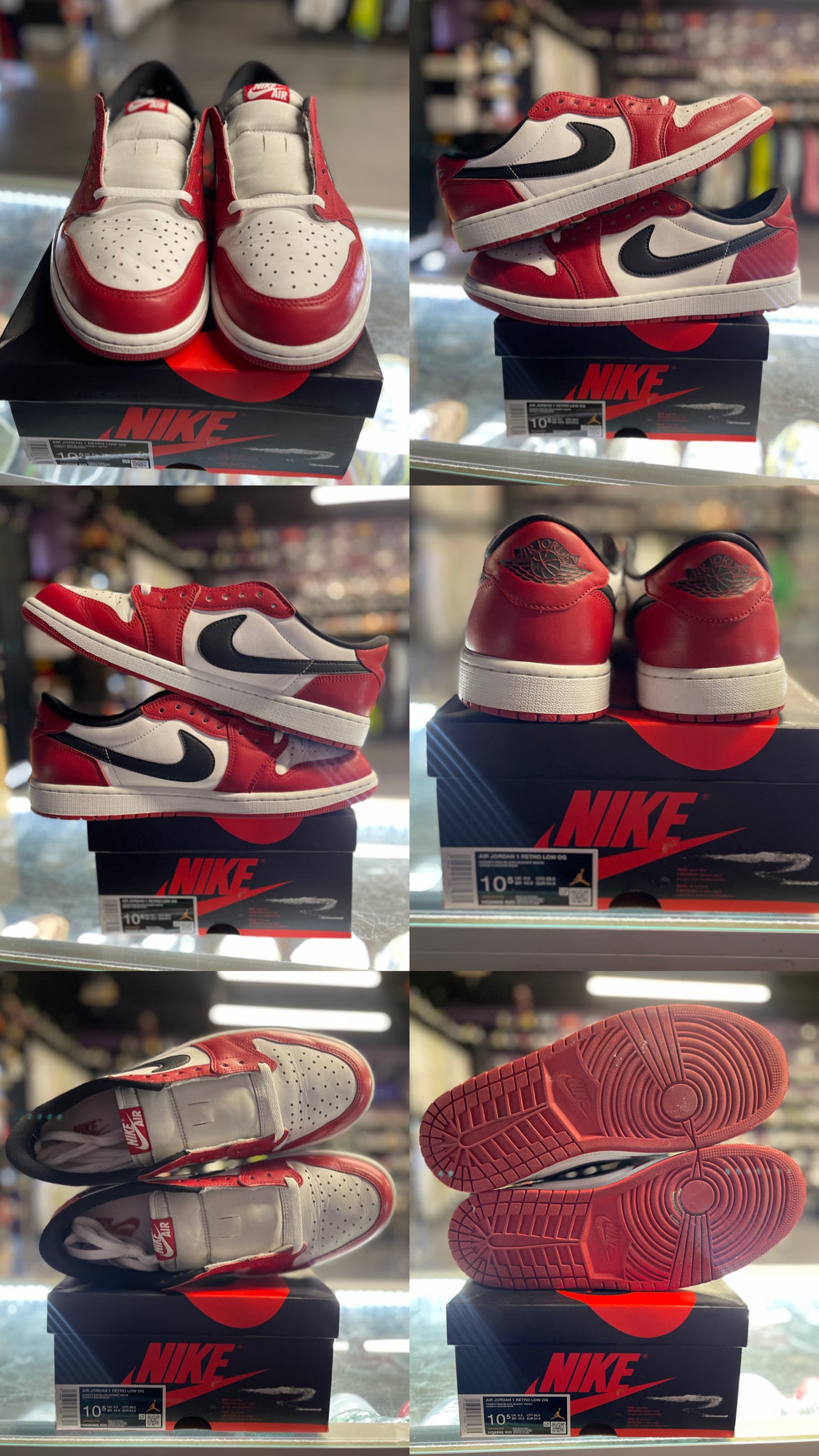 2025 Air Jordan 1 Retro Low OG "Chicago"