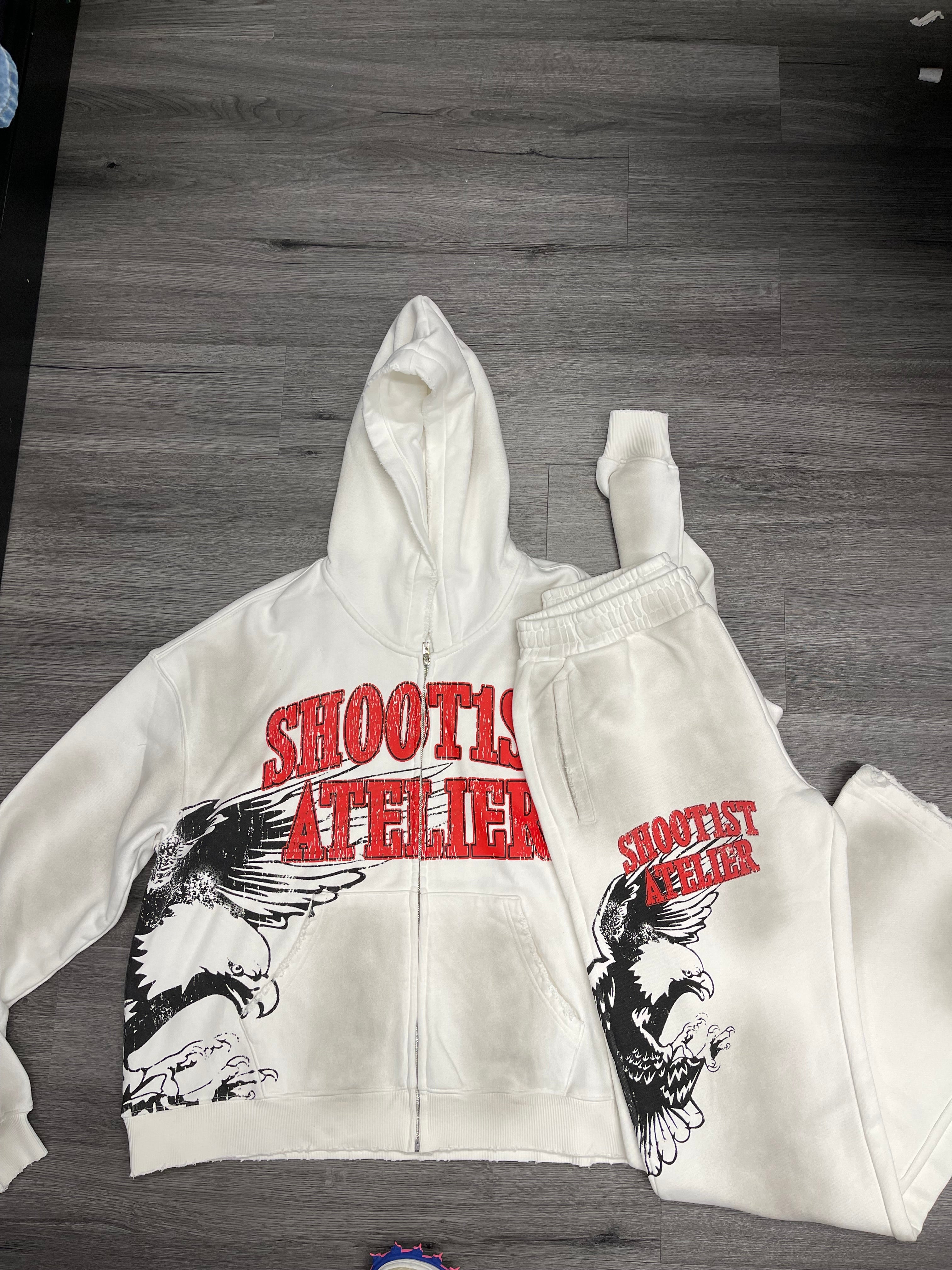 Shoot1st Jumpsuit "White"