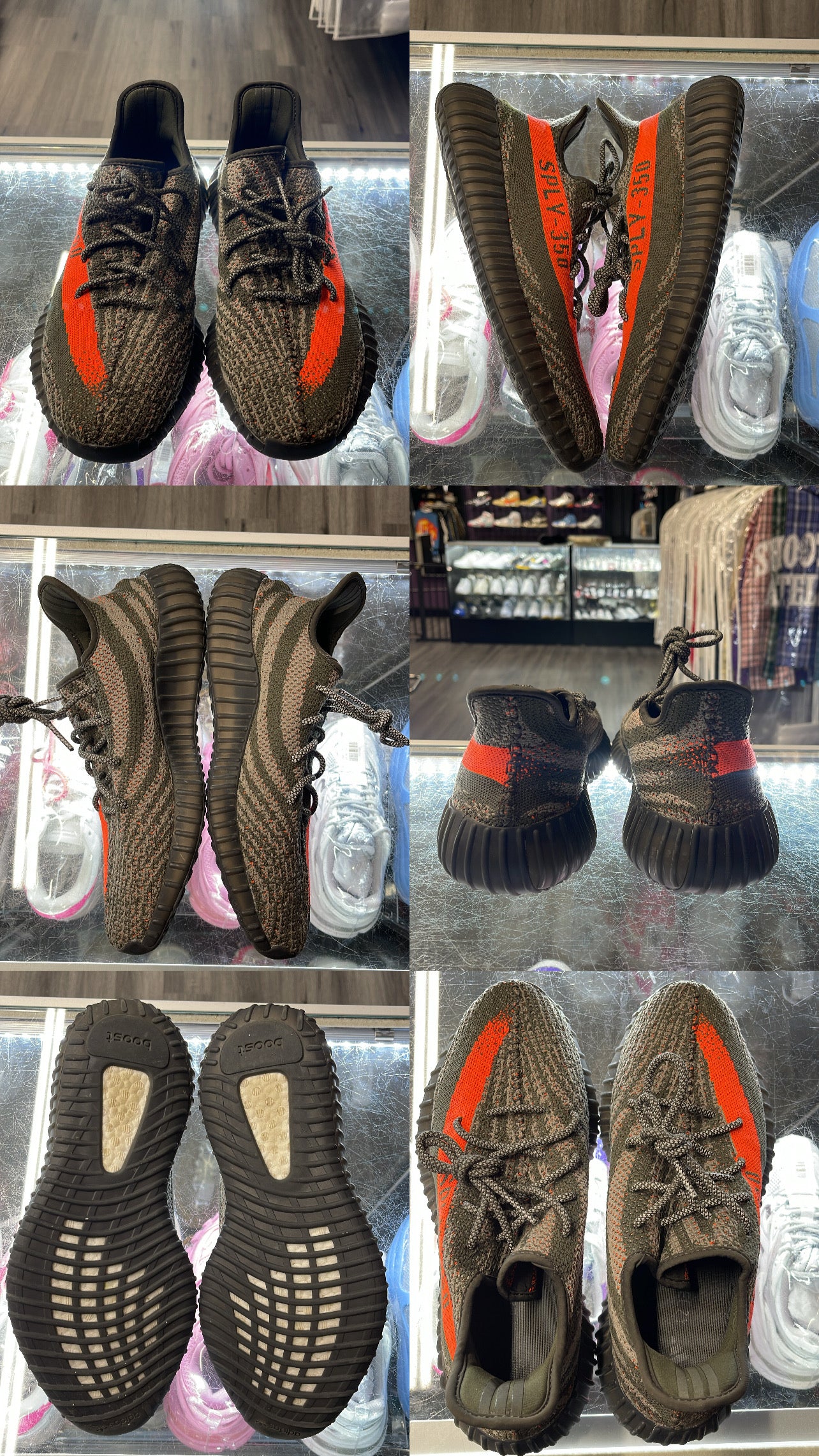 2023 Adidas Yeezy Boost 350 V2 "Carbon Beluga"