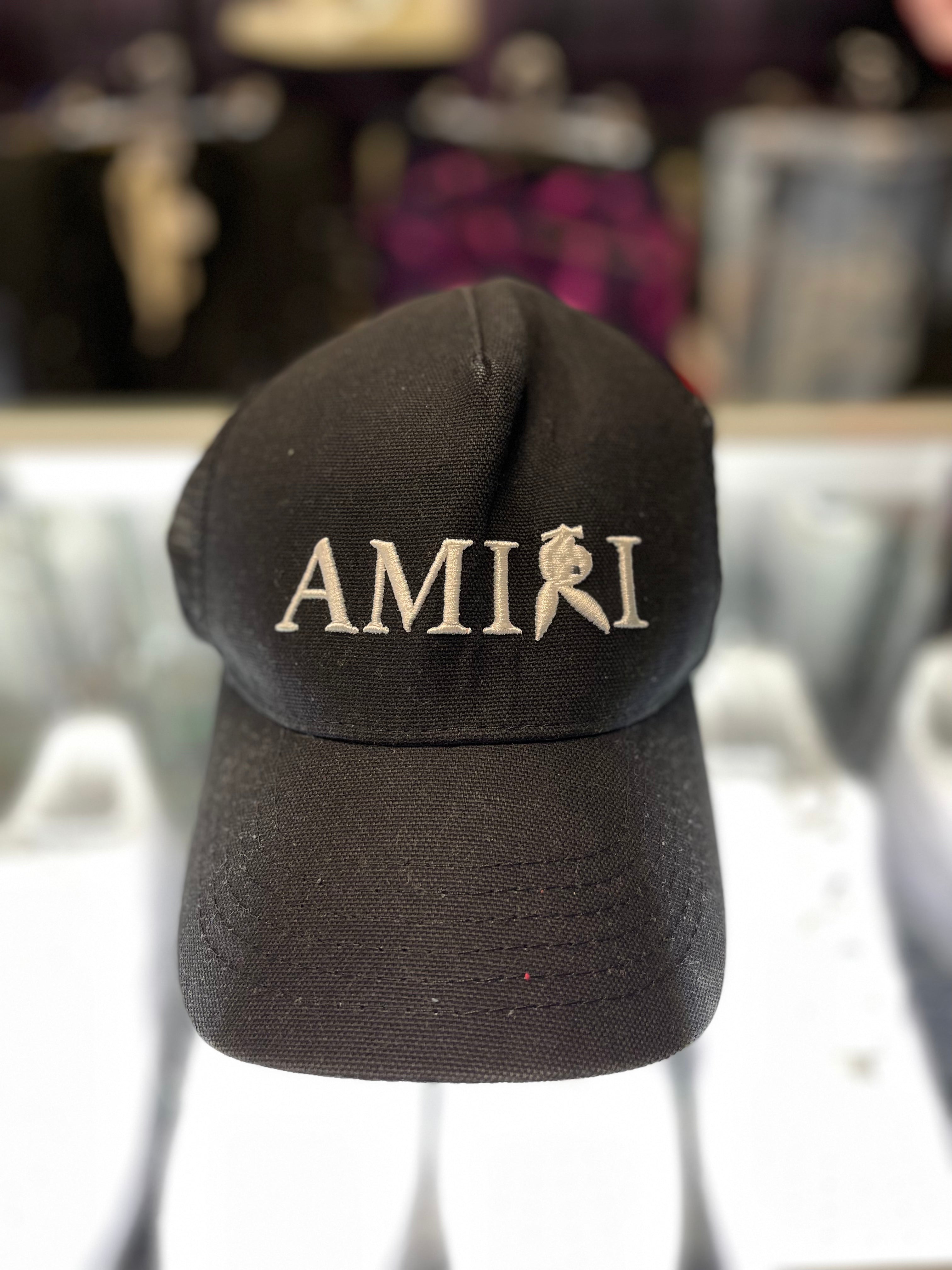 Amiri Snapback "Playboy Black"