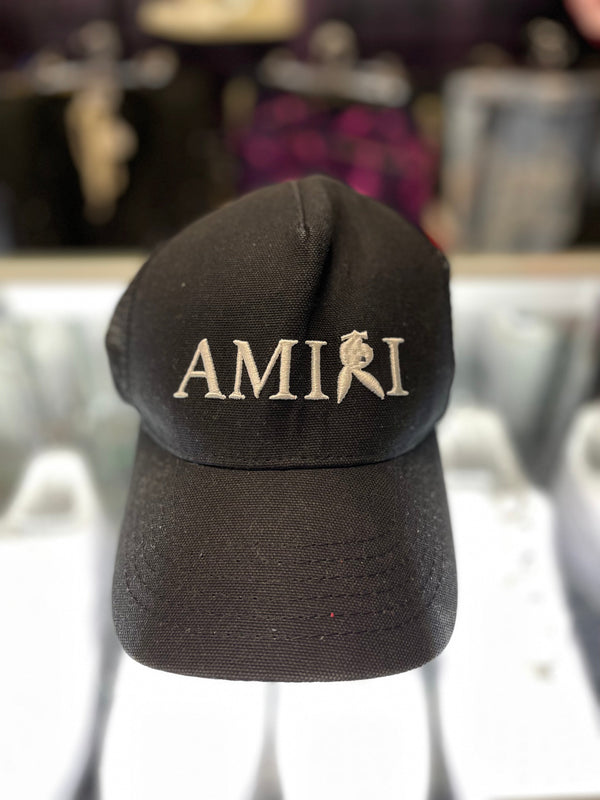 Amiri Snapback "Playboy Black"