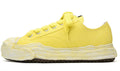 Maison Mihara Yasuhiro Hank OG Sole Garment Dyed Canvas Low "Yellow"