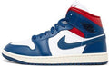 2023 Air Jordan Mid 1 "French Blue Gym Red" (W)