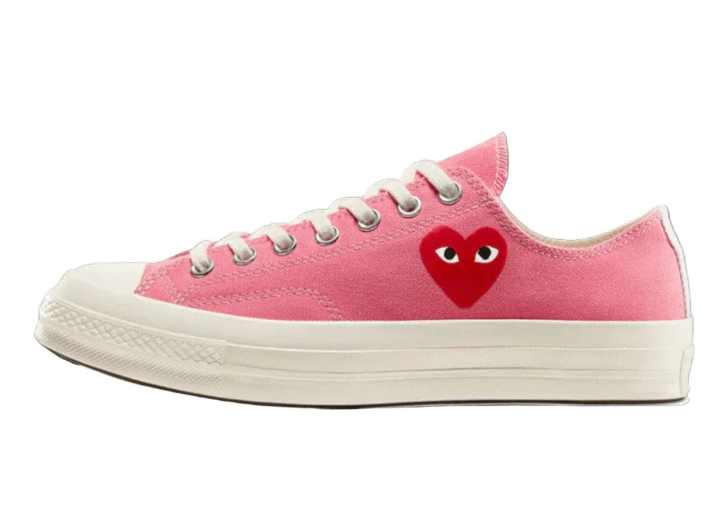 2020 Converse Chuck Taylor All Star 70 Ox "Comme Des Garcon PLAY Bright Pink"
