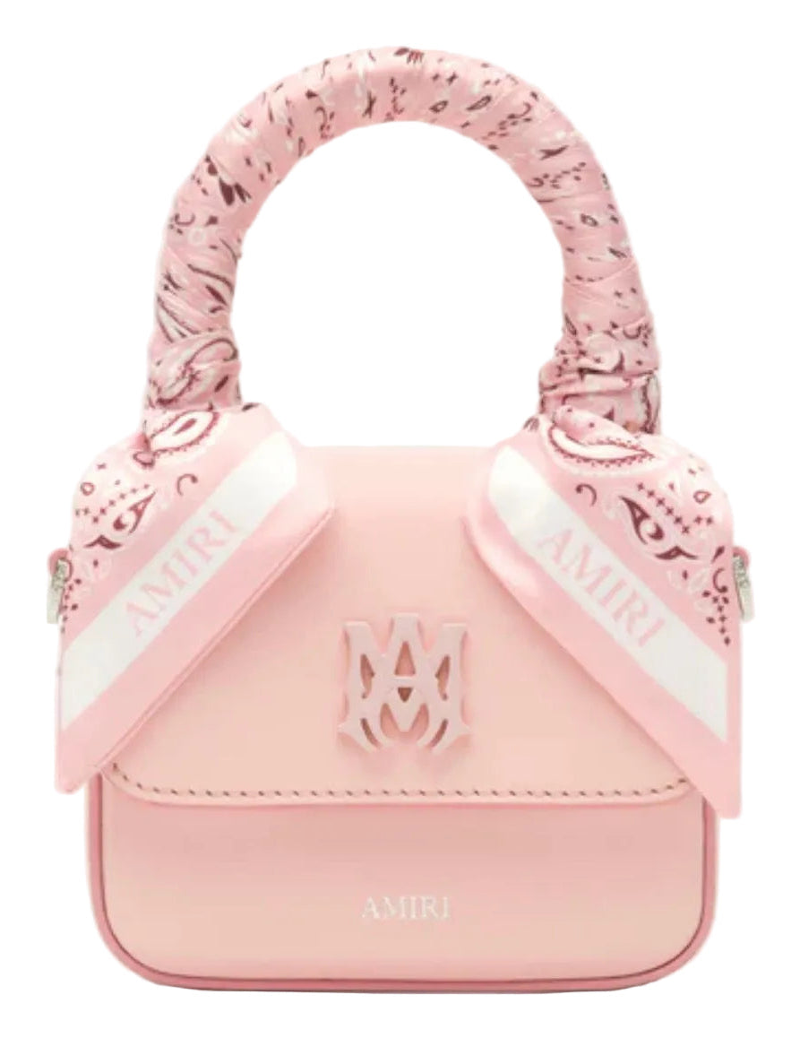 AMIRI Micro MA Leather Cross Body Bag "Pink"