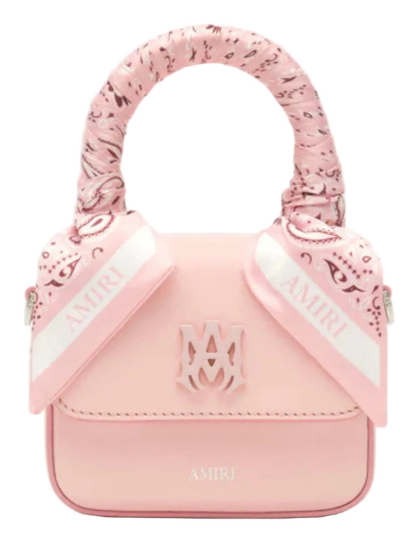 AMIRI Micro MA Leather Cross Body Bag "Pink"