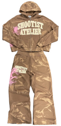 Shoot1st Jumpsuit 1 Of 1"Velvet Brown/Pink"