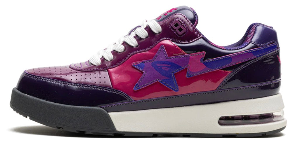 A Bathing Ape Roadsta #1 "Patent Purple"