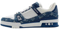 Louis Vuitton Monogram Denim Trainers "Blue"