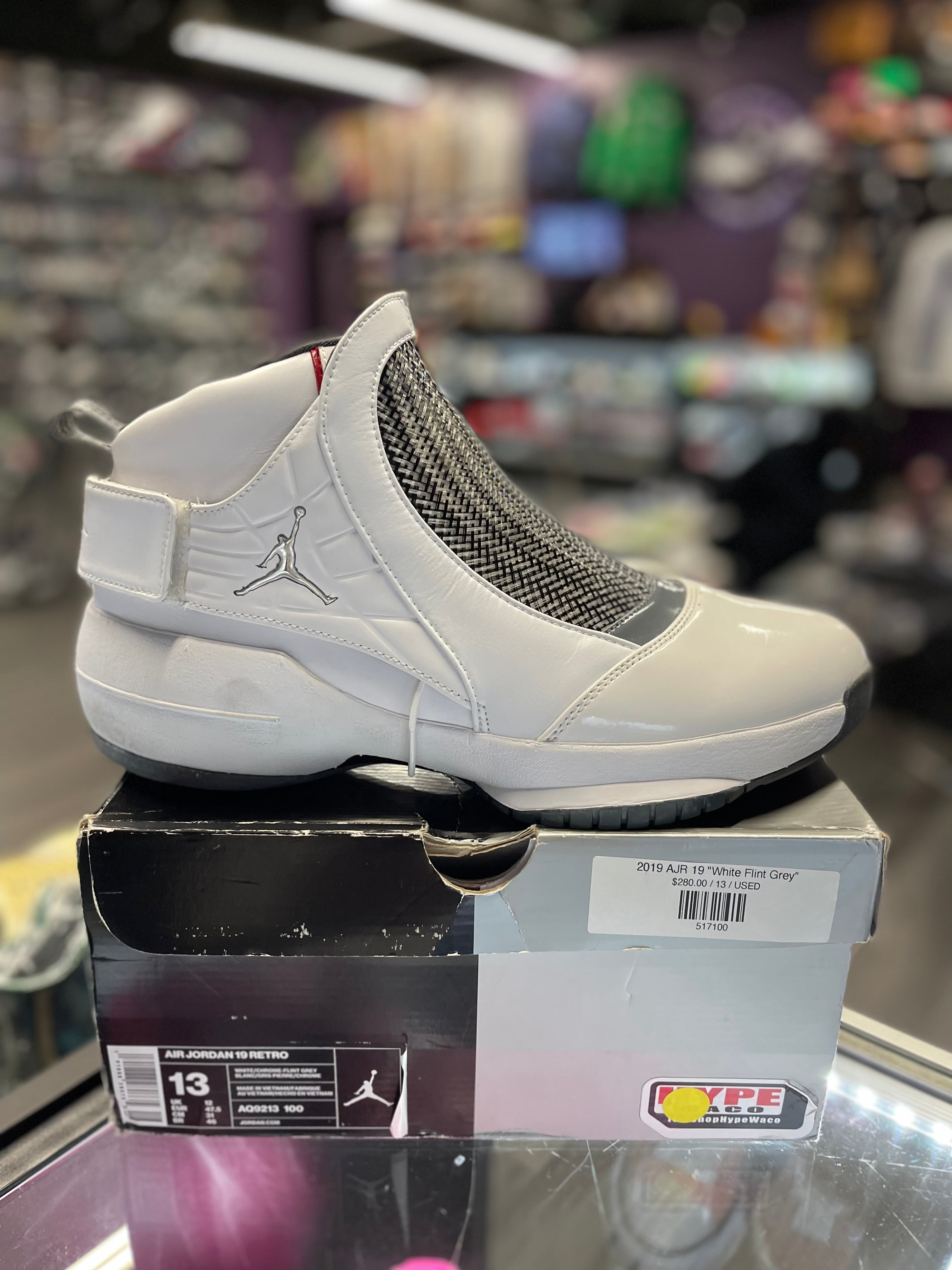 2019 Air Jordan 19 "White Flint Grey"