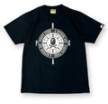 Bape Tee Pirate Store Compass “Black”