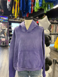 Raspberry Purple Cropped Hoodie