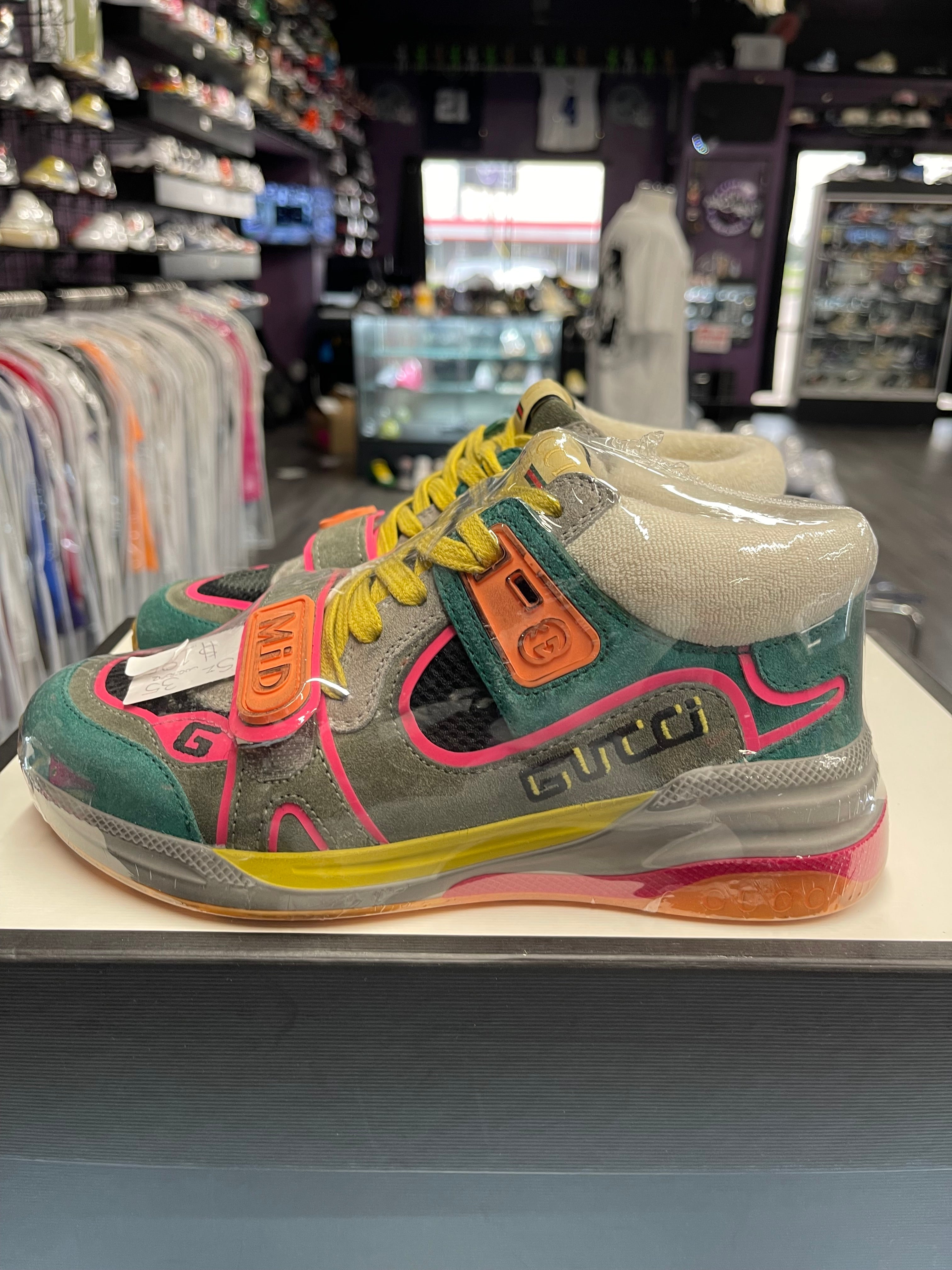 Gucci Ultrapace Mid “Green Teal”