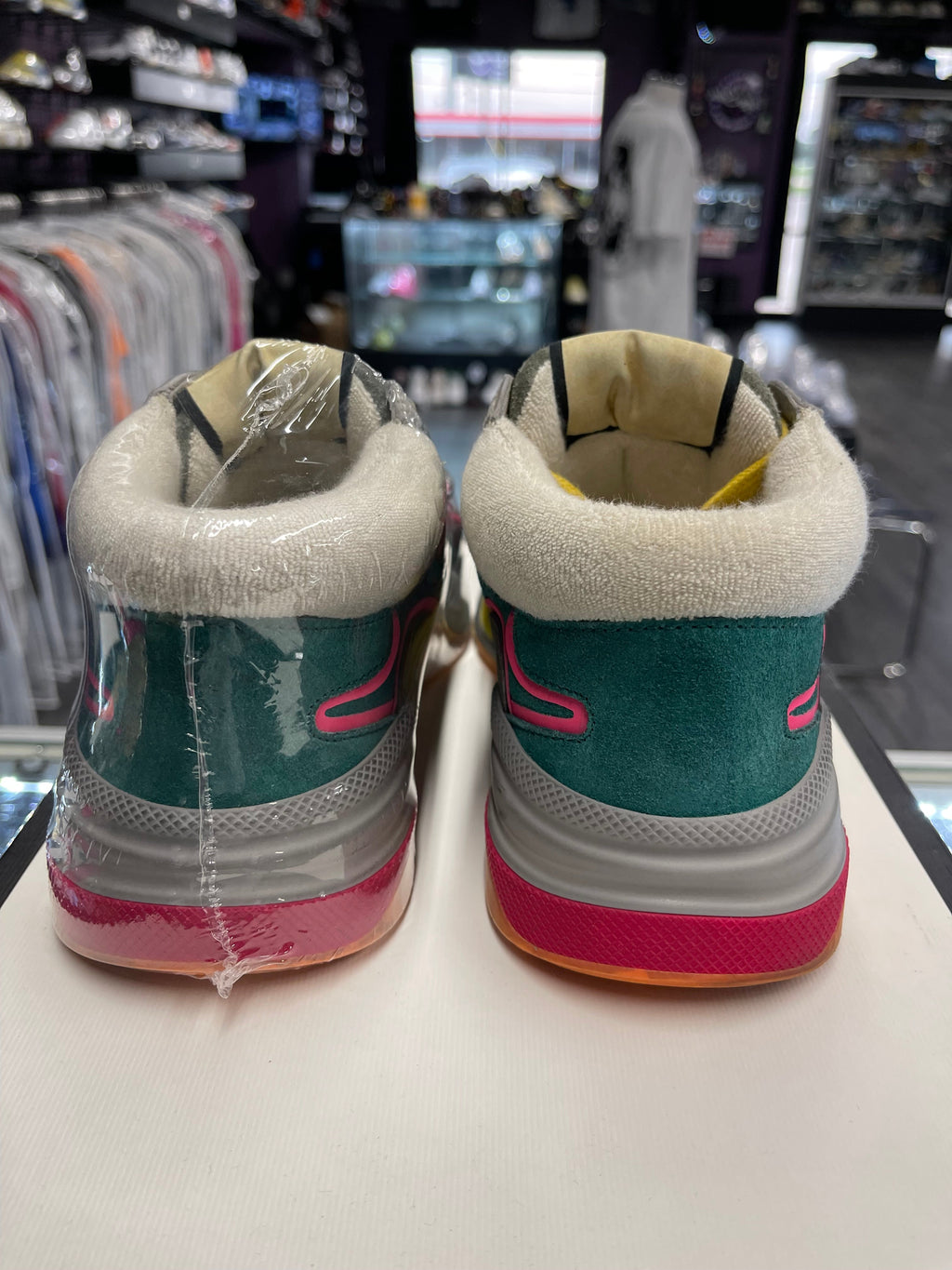 Gucci Ultrapace Mid “Green Teal”