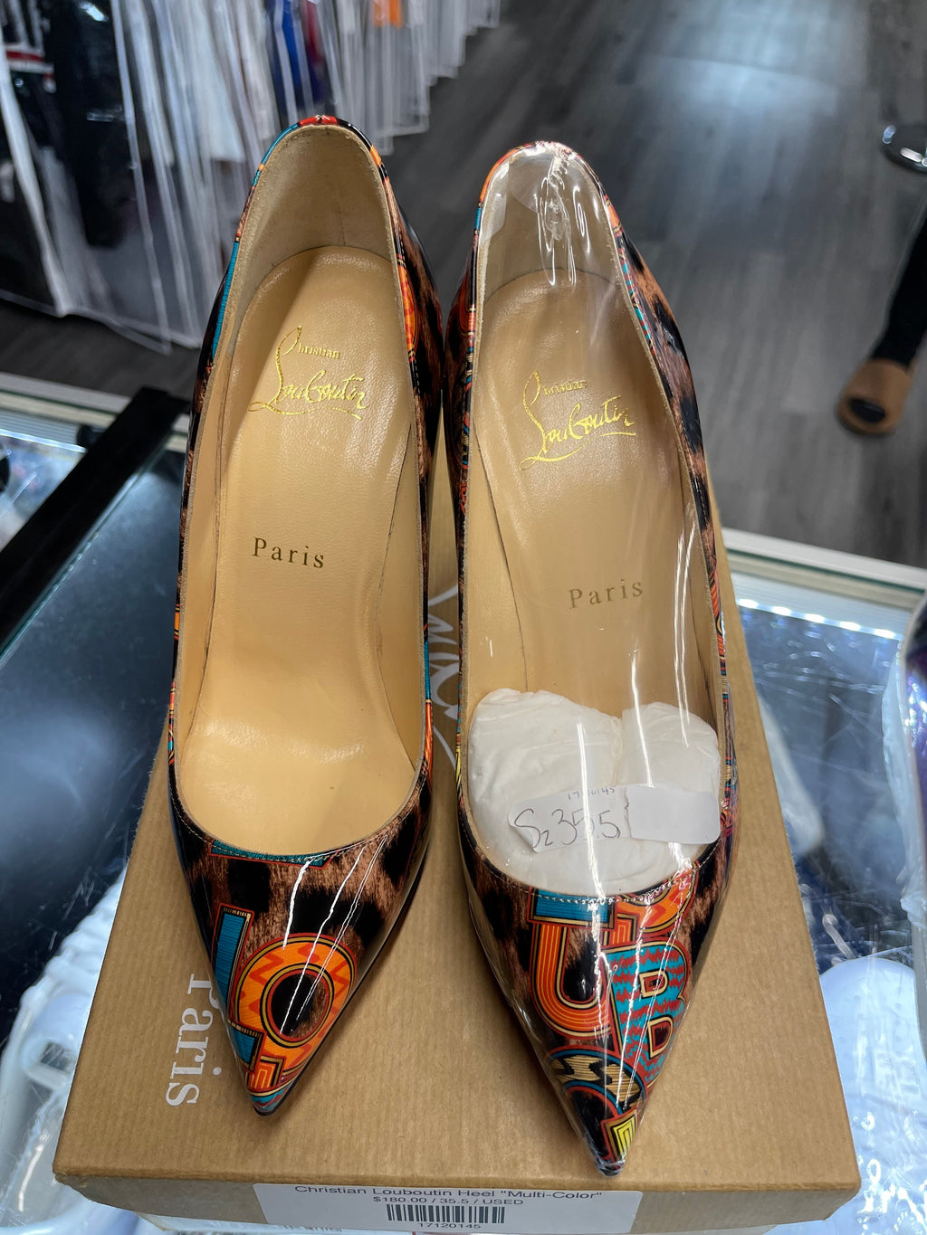 Christian Louboutin Heel "Multi-Color"