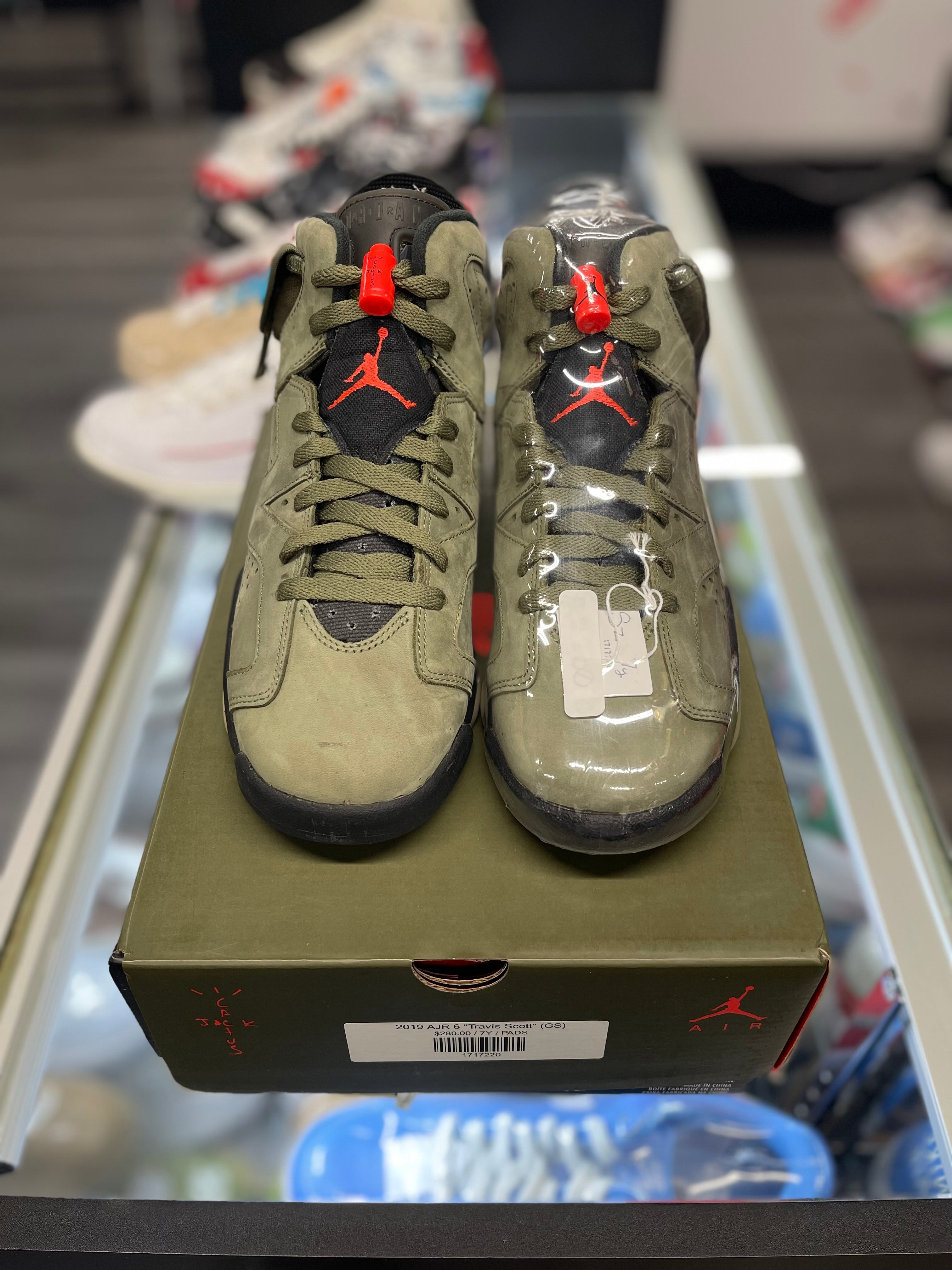 2019 Air Jordan Retro 6 "Travis Scott" (GS)