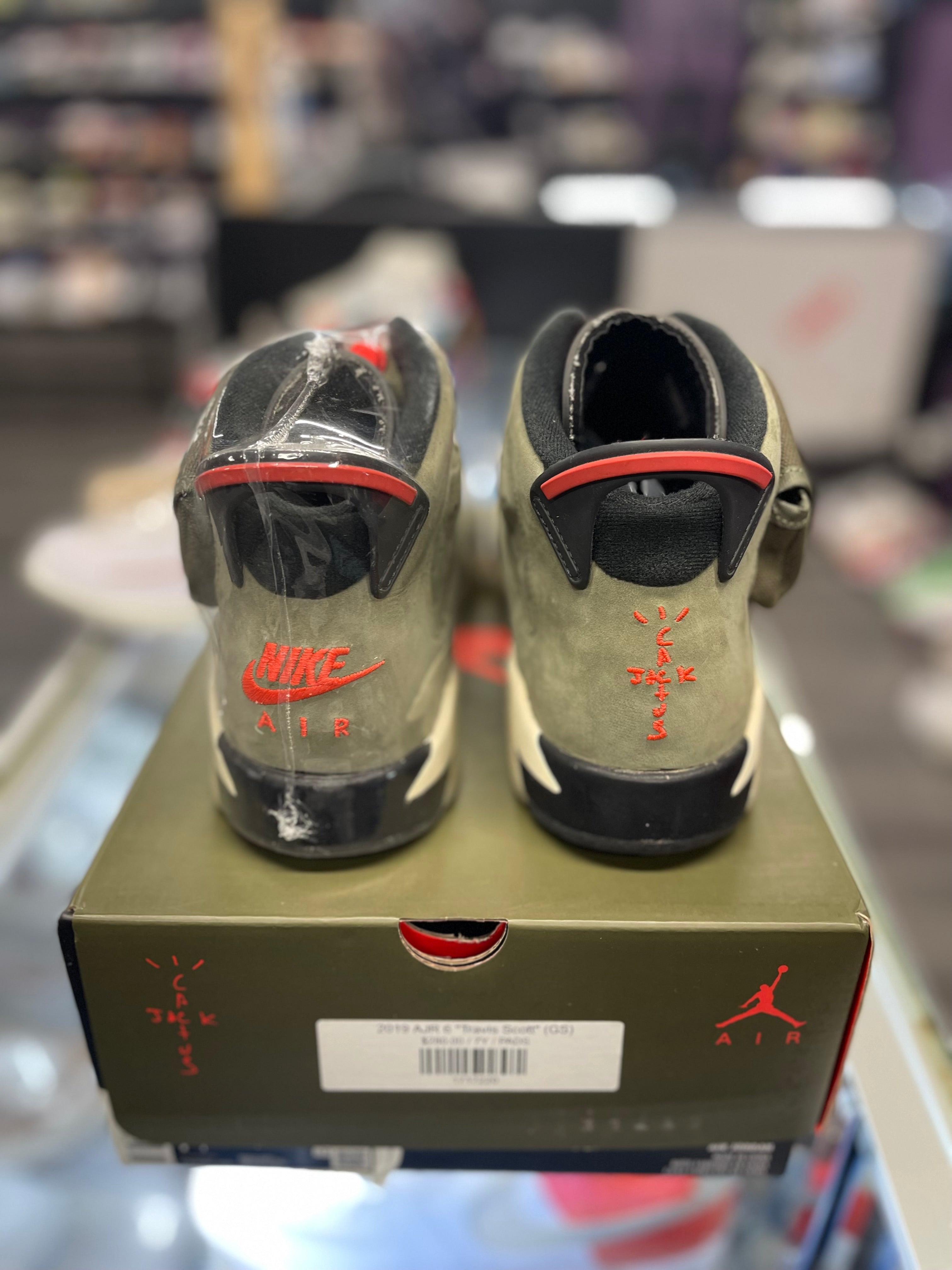 2019 Air Jordan Retro 6 "Travis Scott" (GS)